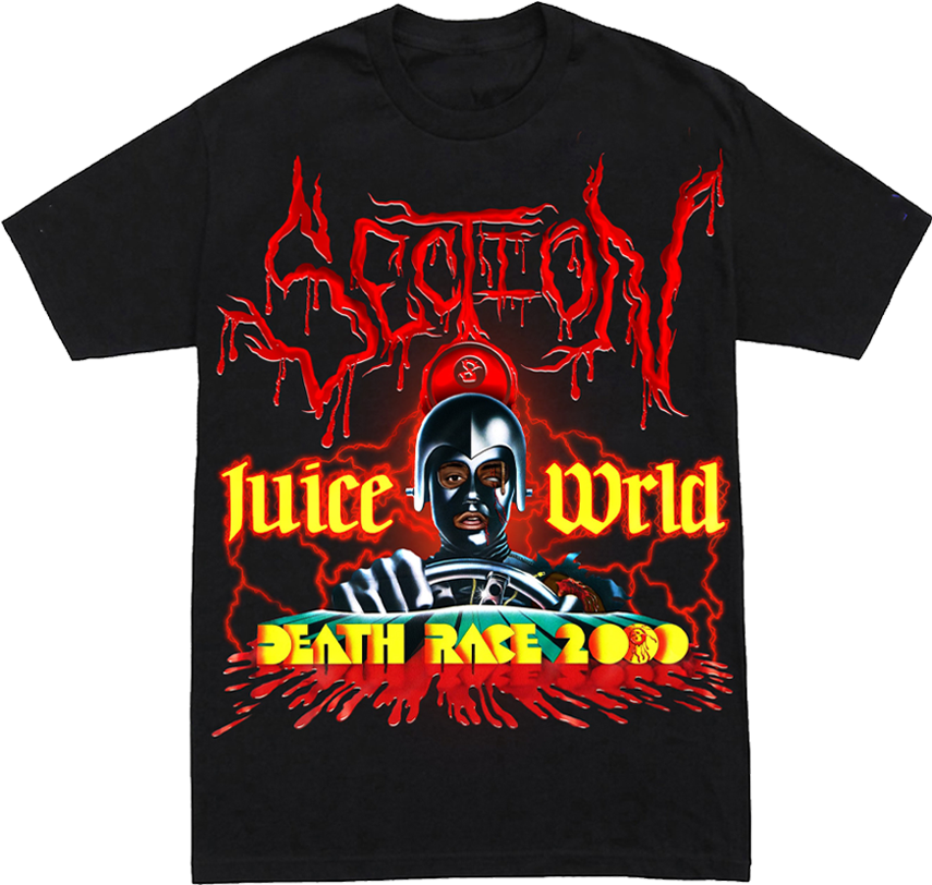 Juice Wrld Death Race For Love T Shirt PNG