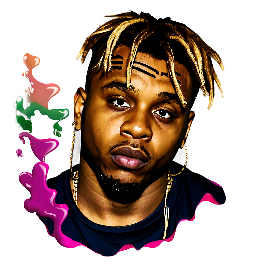 Download Juice Wrld Graffiti Style Png 05212024 | Wallpapers.com