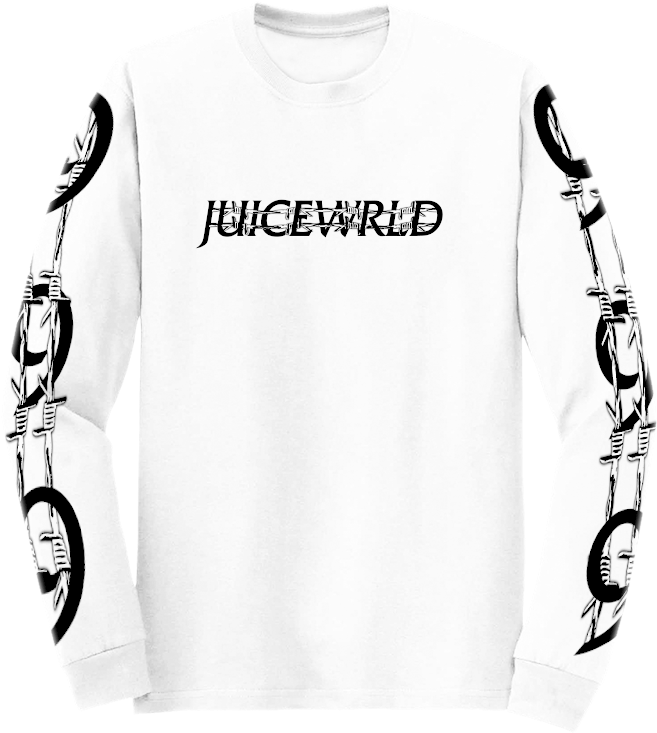 Juice Wrld Graphic Long Sleeve Shirt PNG