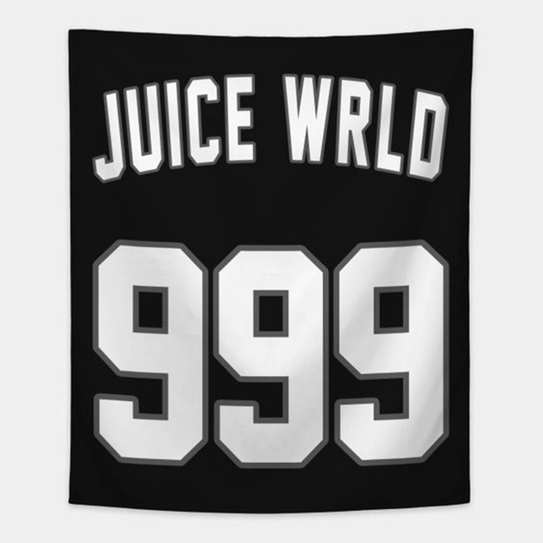 Juice WRLD Logo Black Box Wallpaper