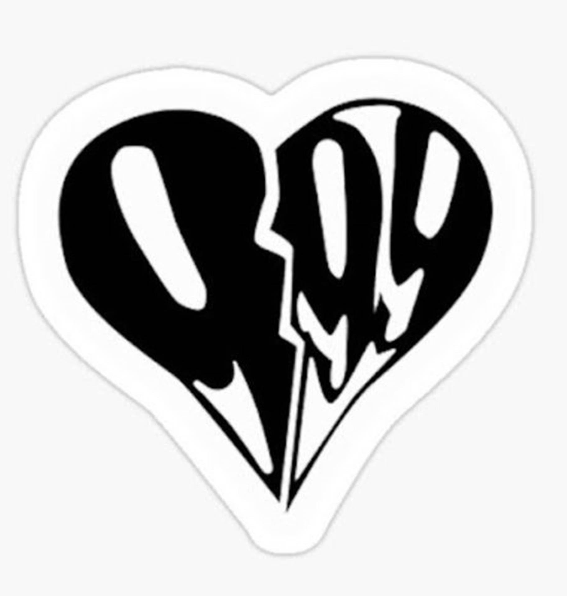 Juice WRLD Logo Heart 999 Wallpaper