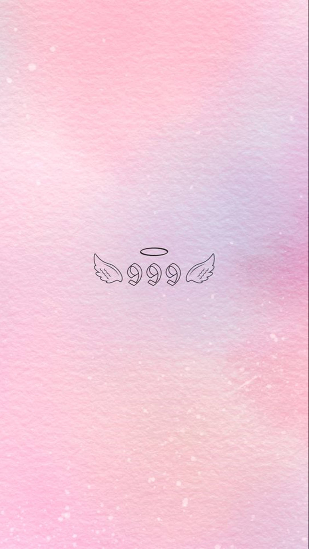 Juice WRLD Logo Pink Angel Wallpaper
