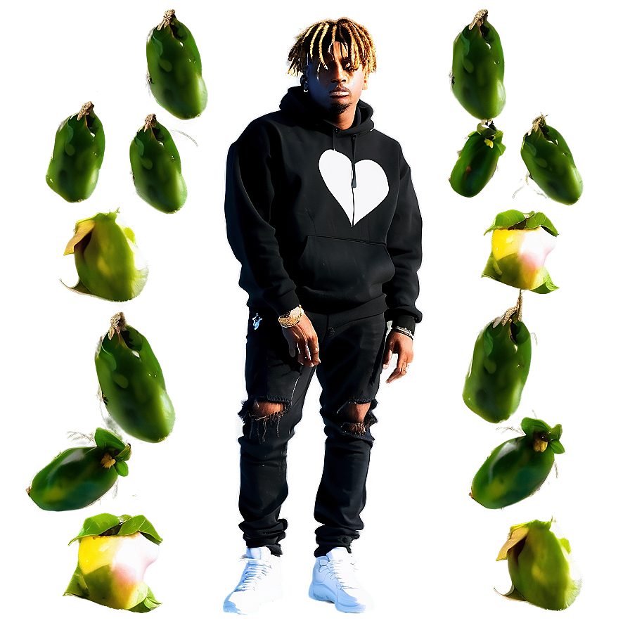 Juice Wrld Minimalist Style Png Yrb PNG