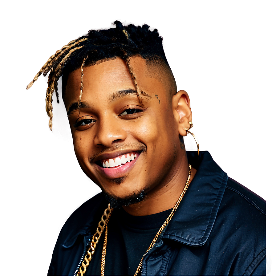 Download Juice Wrld Smiling Portrait Png 05212024 | Wallpapers.com