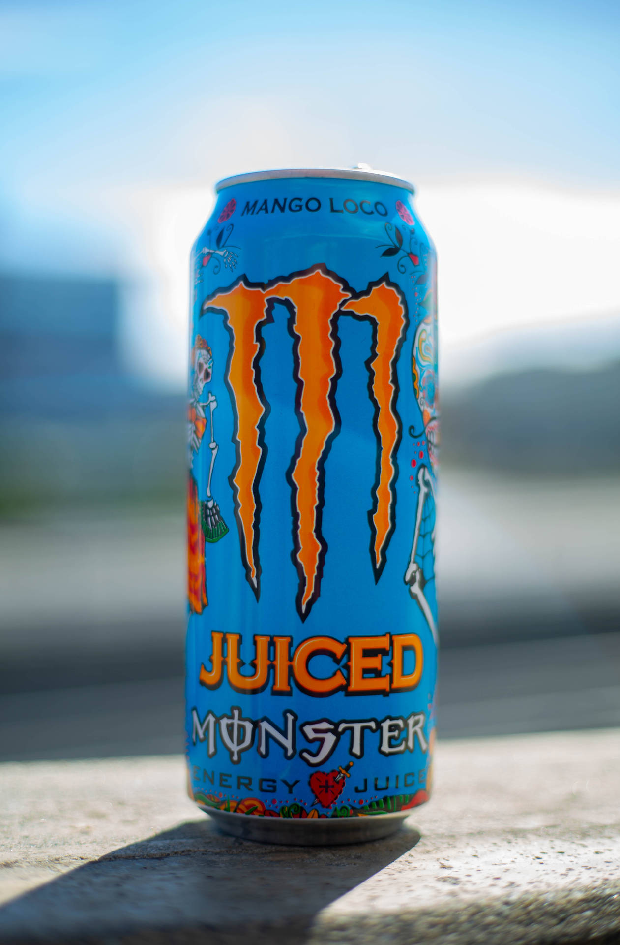 Download Juiced Monster Energy Can Wallpaper 