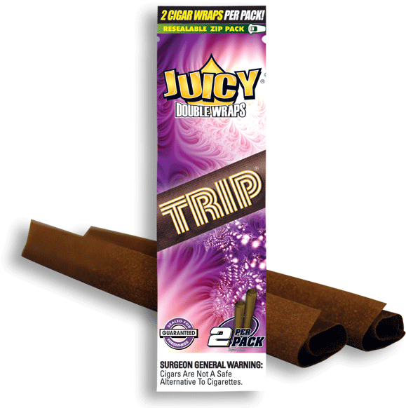 Juicy Double Wraps Trip Flavor PNG