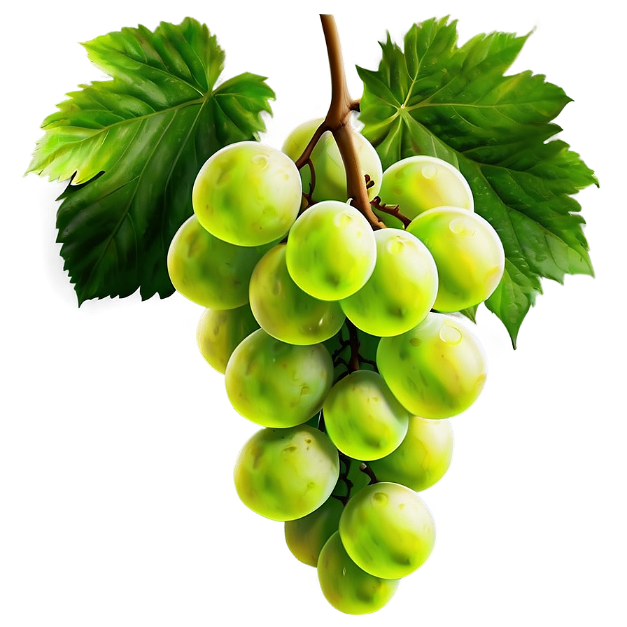 Download Juicy Green Grapes Bunch Png Smp | Wallpapers.com