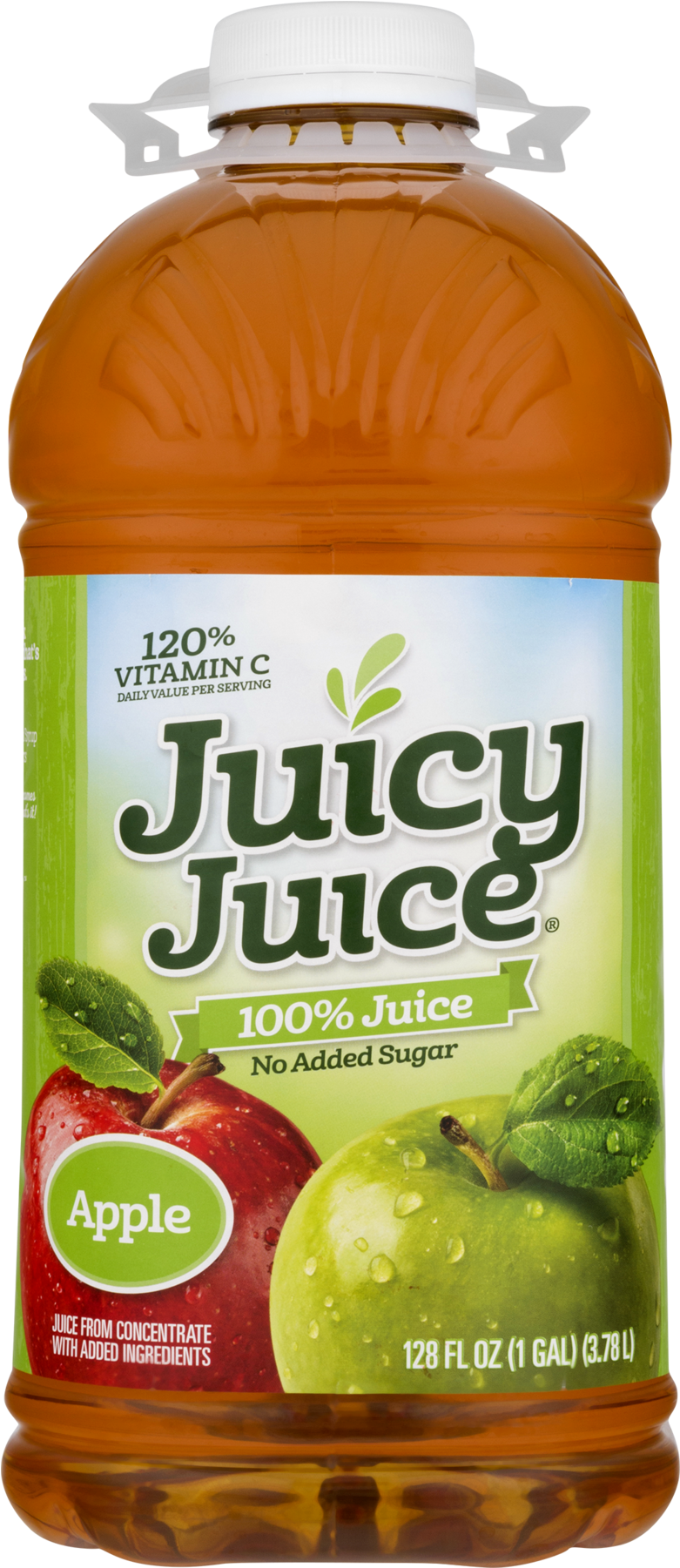 Juicy Juice Apple Flavor Bottle PNG