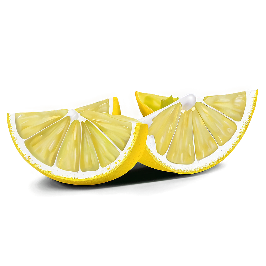Juicy Lemon Wedge Png 05042024 PNG
