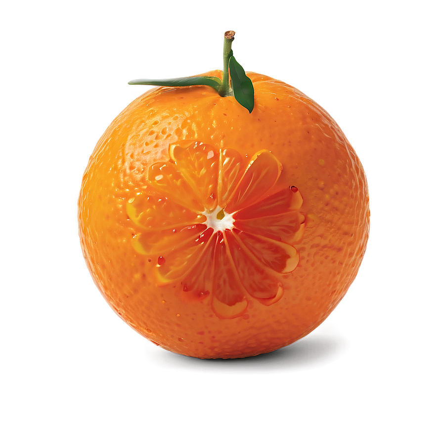 Juicy Orange Half Png 16 PNG
