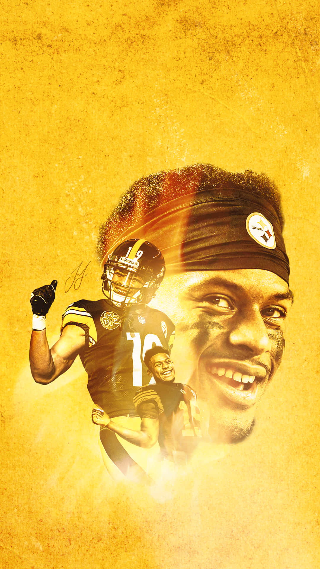 JuJu Smith Schuster of the Pittsburgh Steelers Ready for Another Game Wallpaper