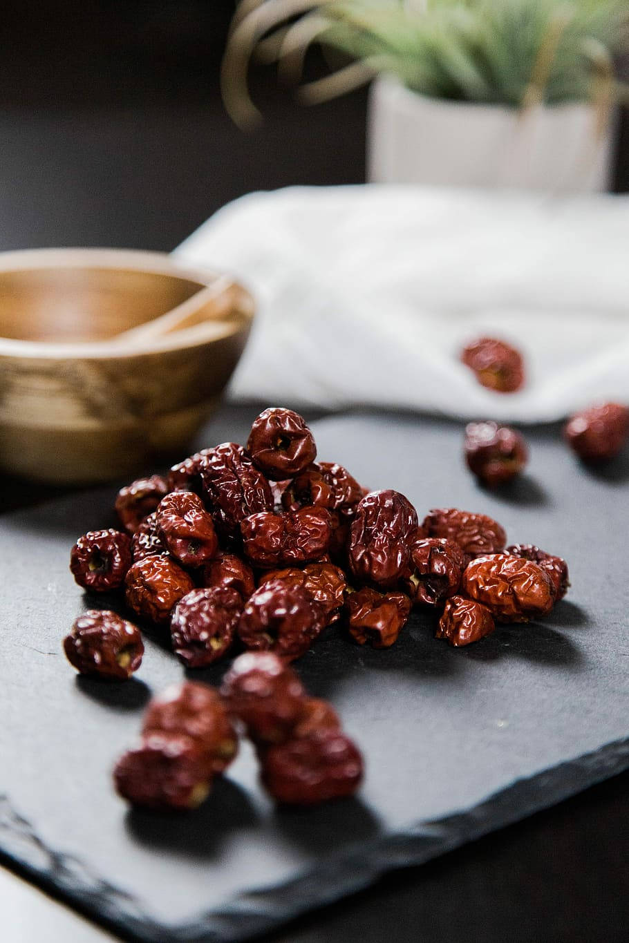Jujube Fruit Seeds On The Table Wallpaper