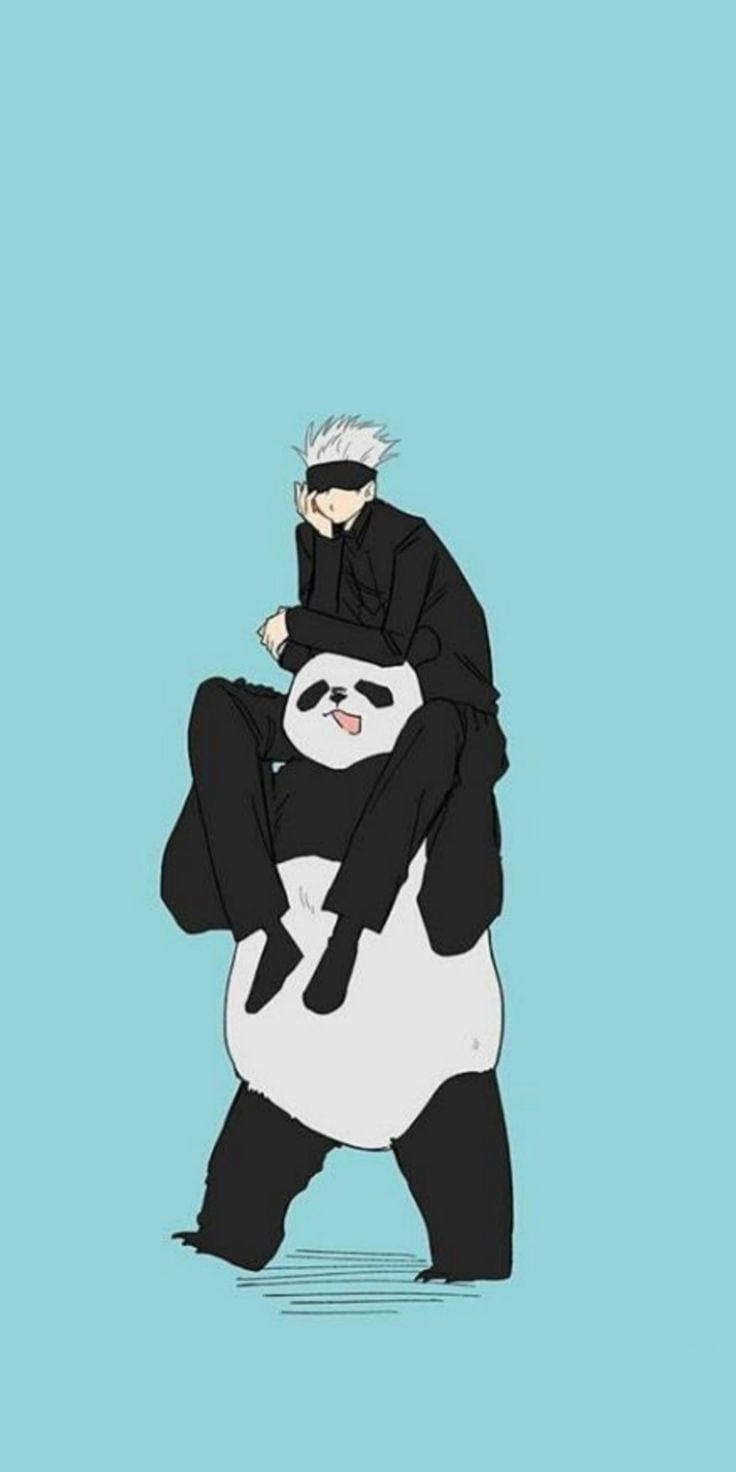 Jujutsu Kaisen Gojo And Panda