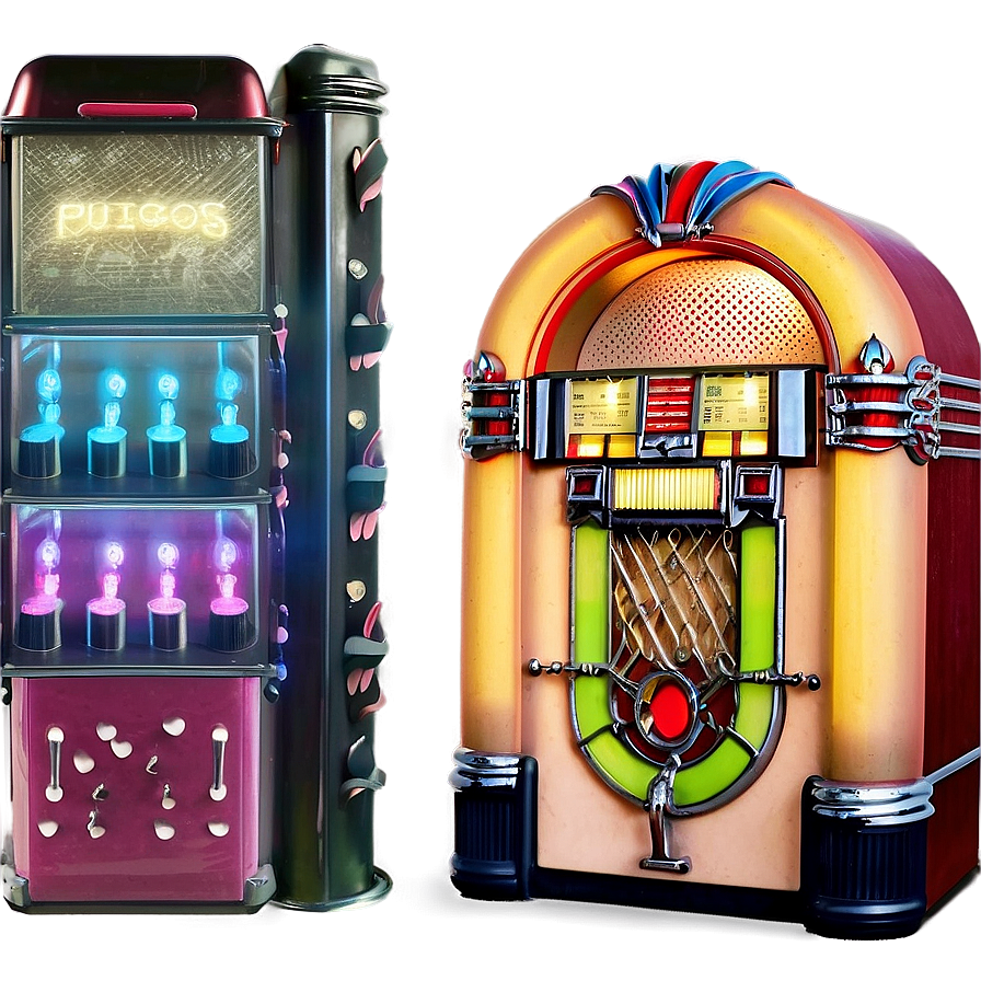 Jukebox In Record Store Png Xye PNG