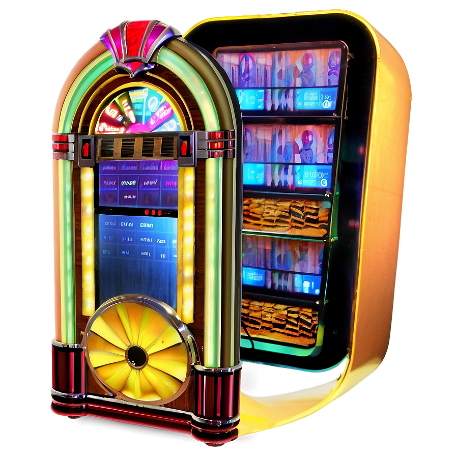 Jukebox With Karaoke Screen Png 33 PNG