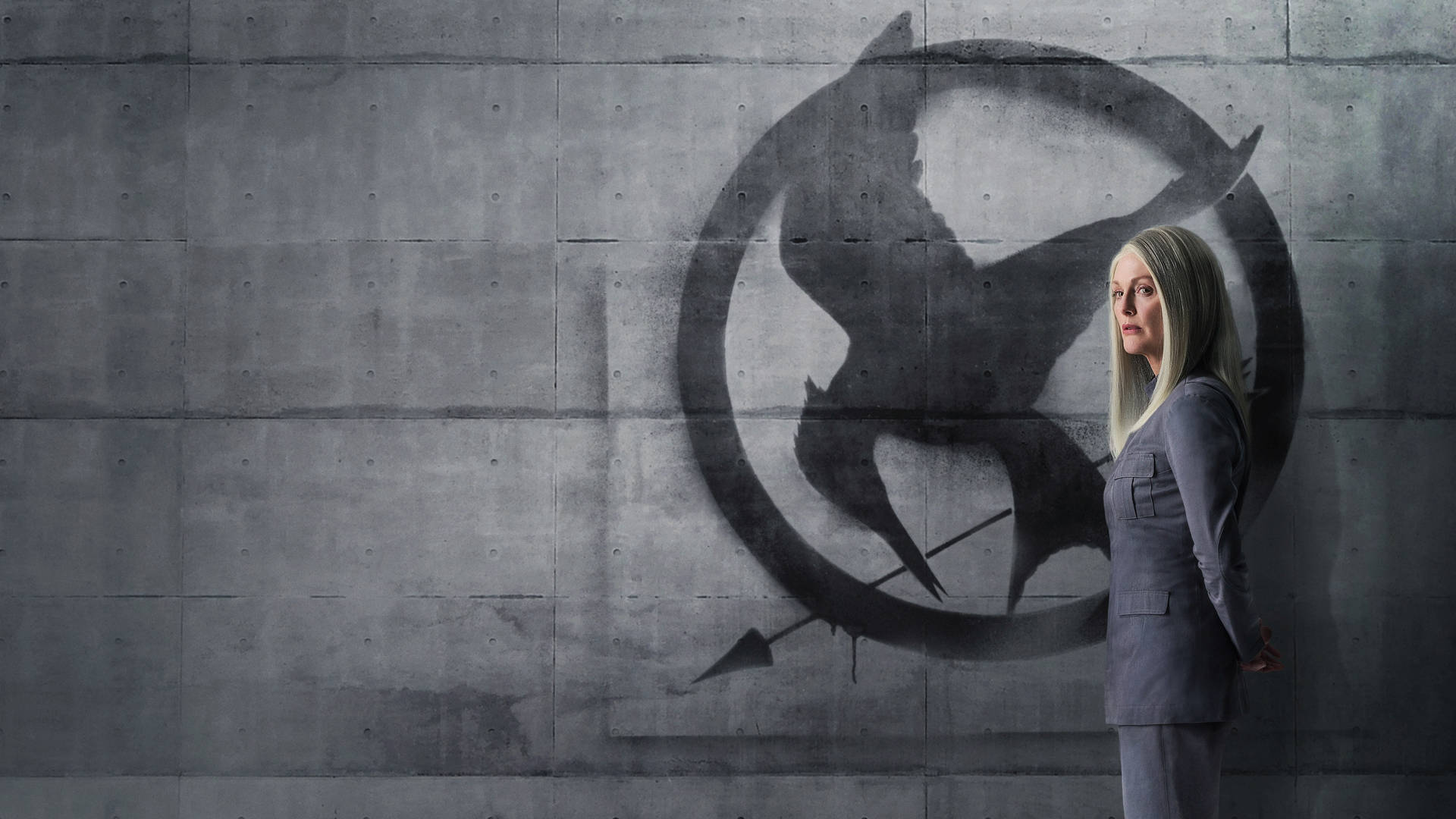 Julianne Moore Hunger Games Alma Coin vægbillede Wallpaper