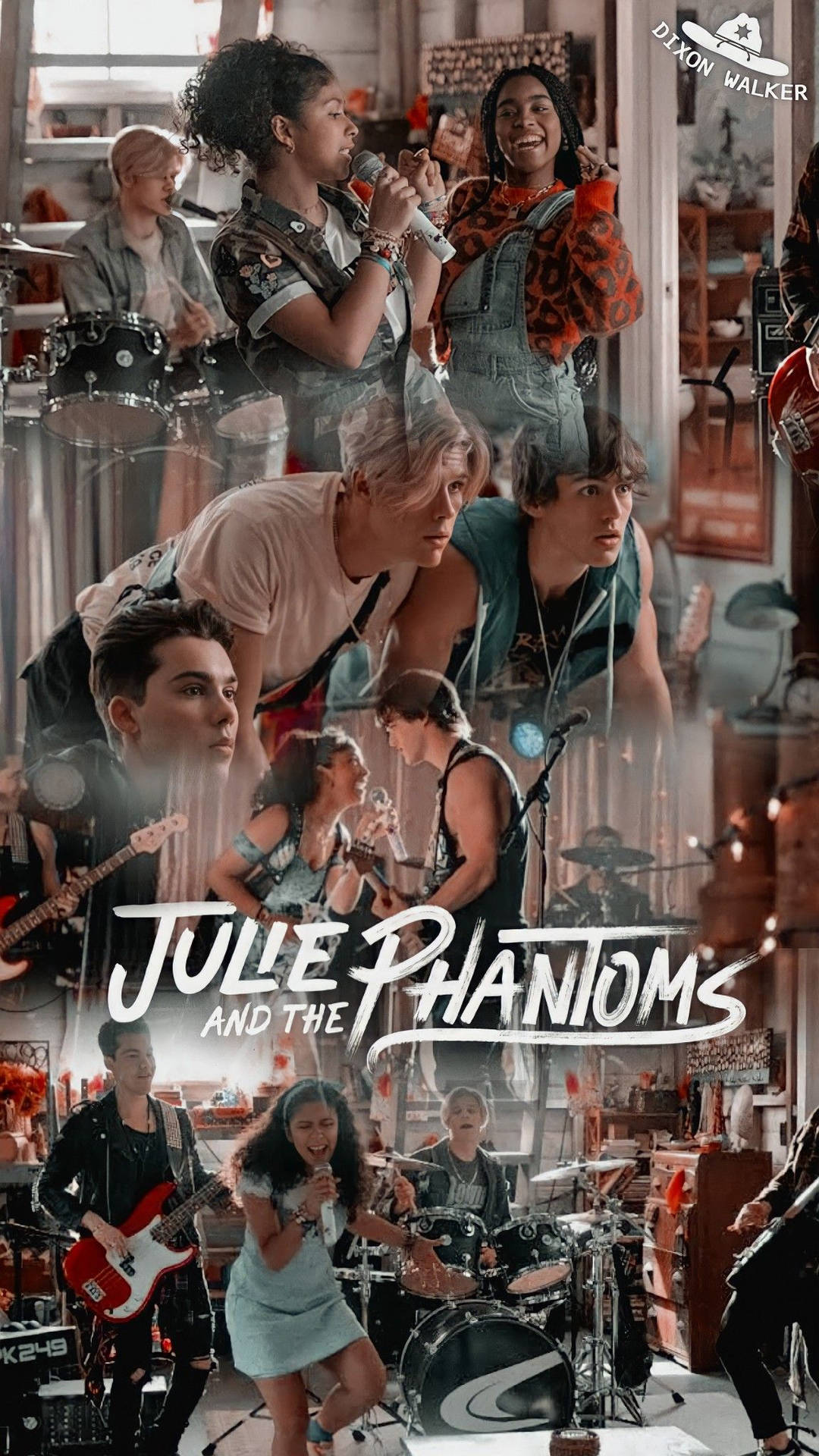 Julie Phantomer og Phantomer poster som baggrundsbillede Wallpaper