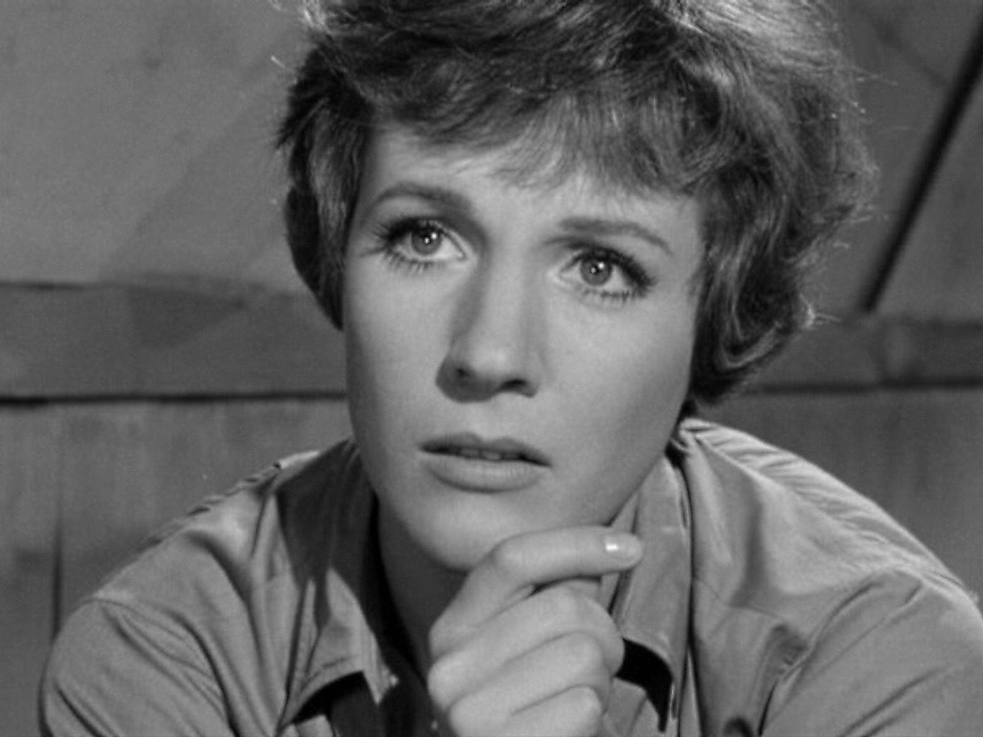 Julie Andrews Grayscale