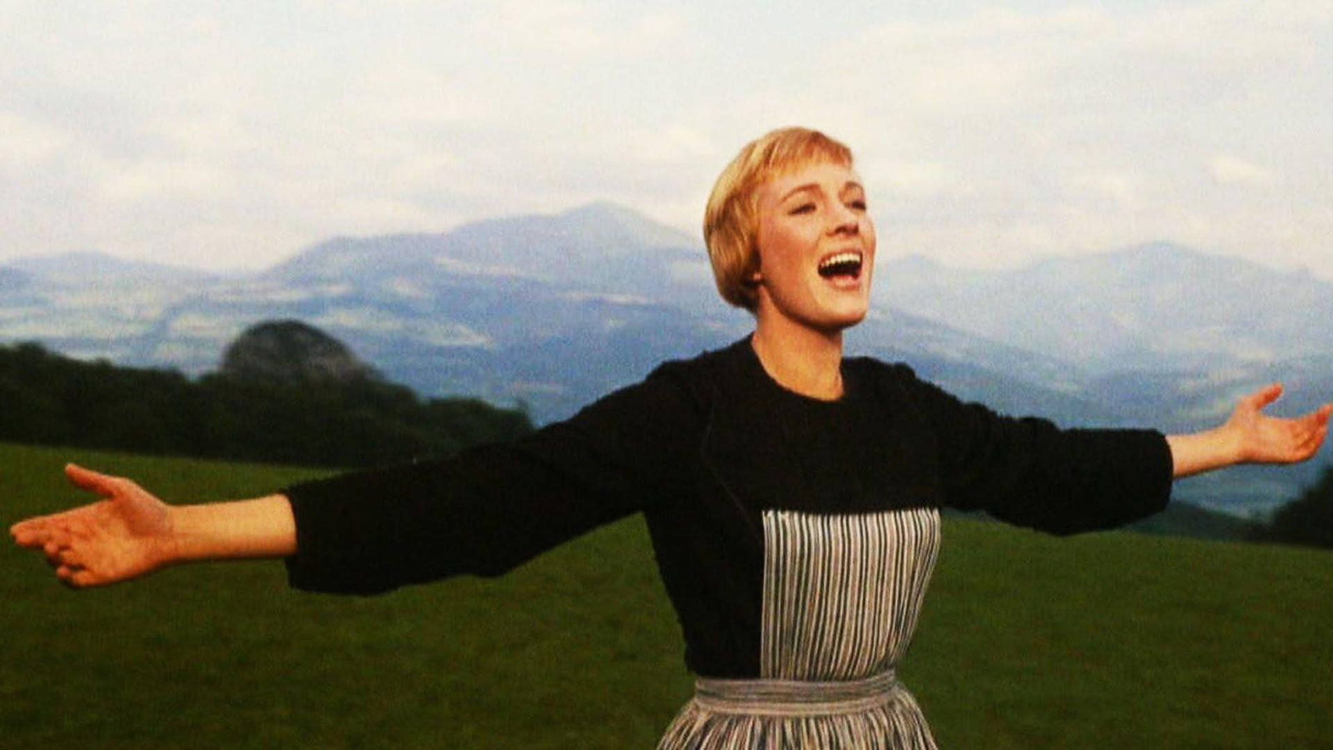 Julie Andrews The Sound Of Music Wallpaper