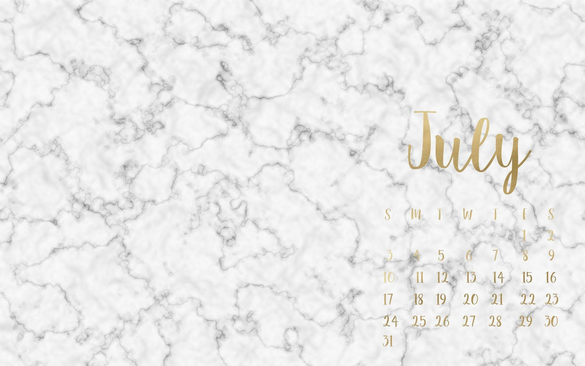 Make the Most of July Wallpaper