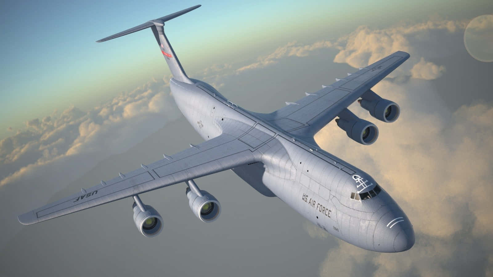 Jumbo Jets Take Flight Wallpaper