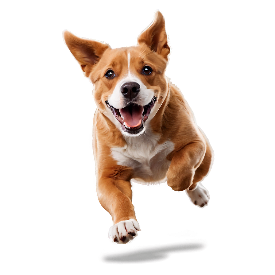 Jumping Dog Cartoon Png 06242024 PNG