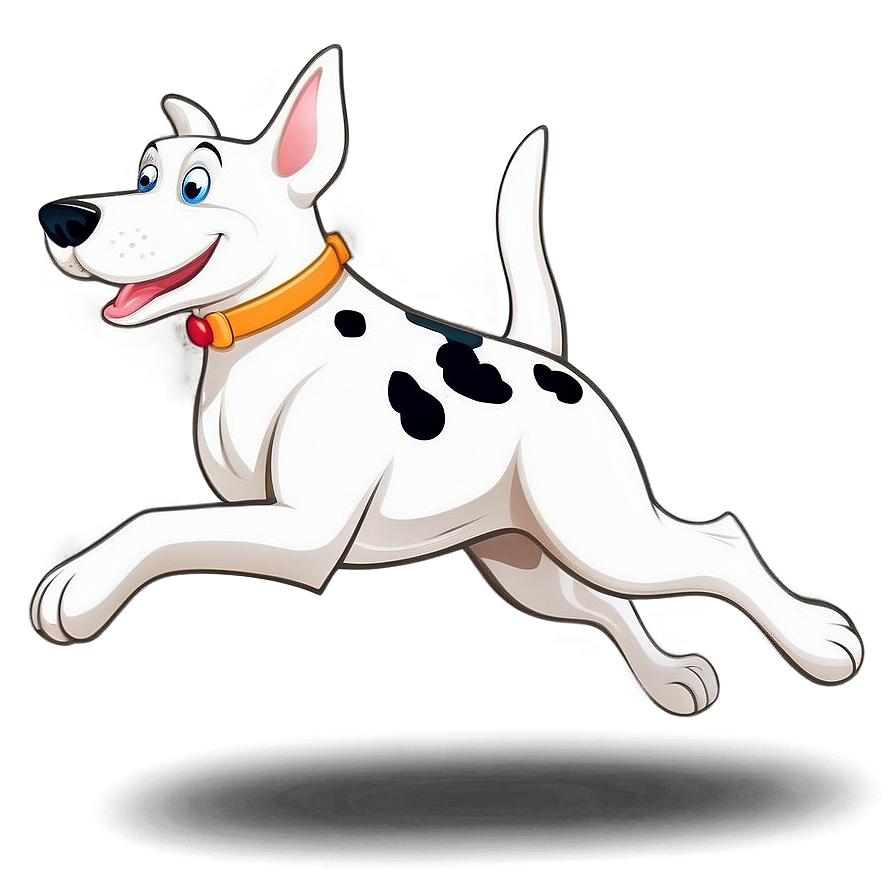 Jumping Dog Cartoon Png 06242024 PNG