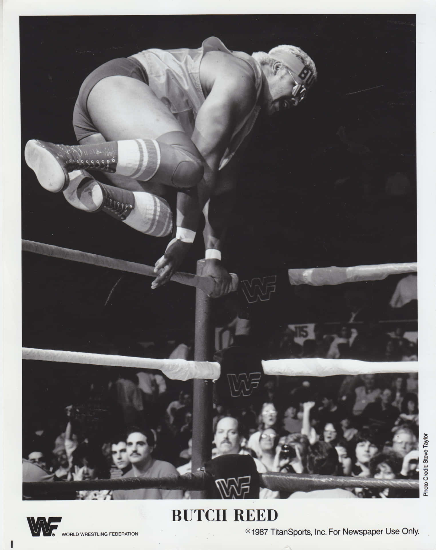 Jumping Into The Ring Butch Reed Wallpaper