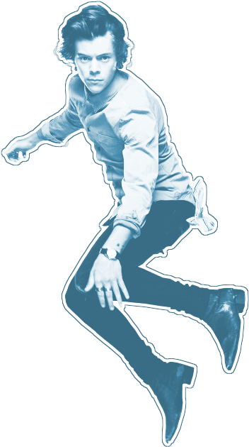 Jumping Manin Action Pose PNG