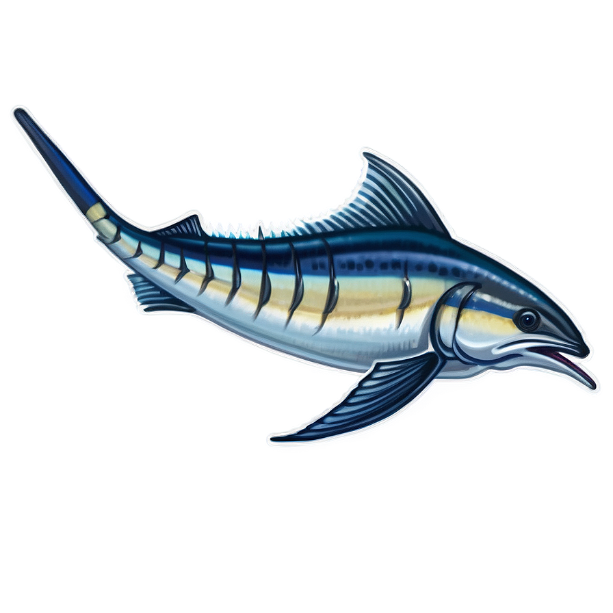 Jumping Marlin Png Ebk66 PNG