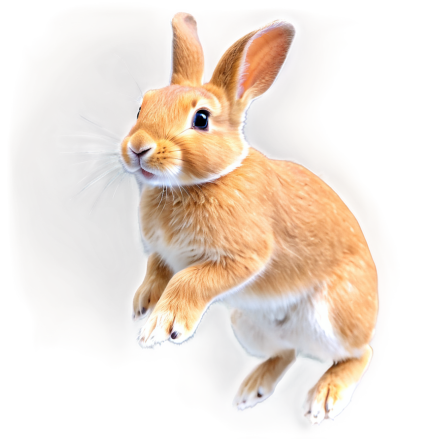 Jumping Rabbit Png 06112024 PNG