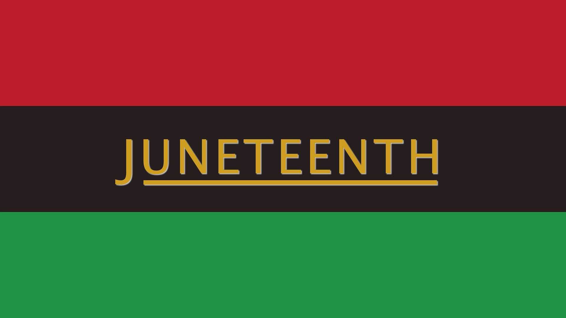 Juneteenth Classic African Colours Wallpaper