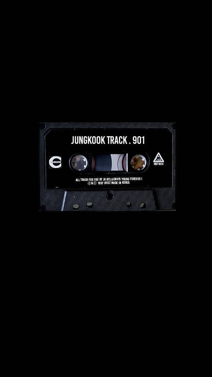 Jungkook Cassette Dark Grunge Aesthetic Background