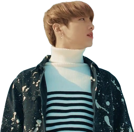 Jungkook Contemplative Look PNG