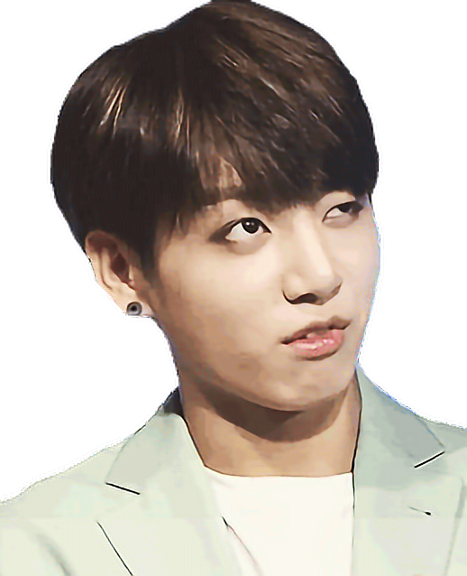 Jungkook Skeptical Expression PNG