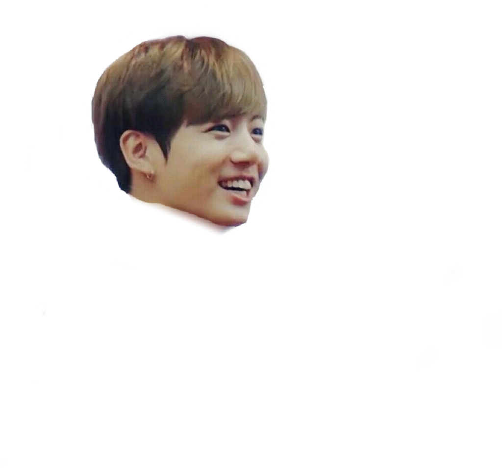 Jungkook Smiling Cutout.png PNG