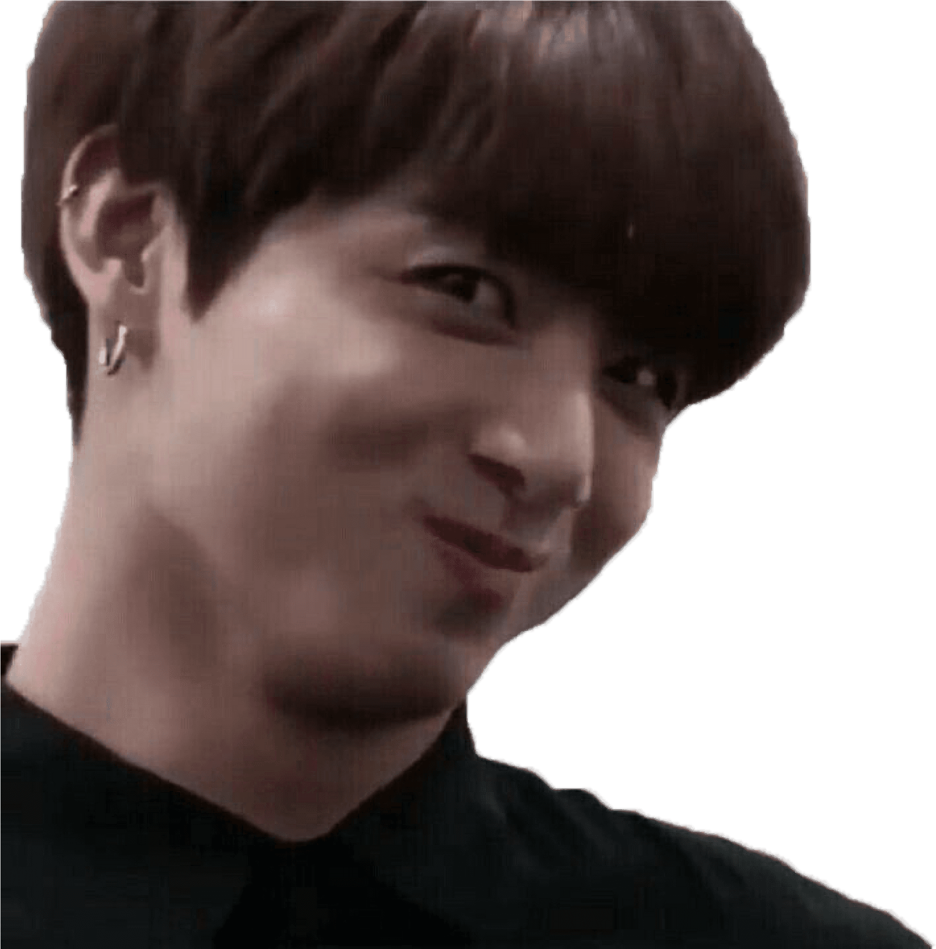 Jungkook Smirk Expression PNG