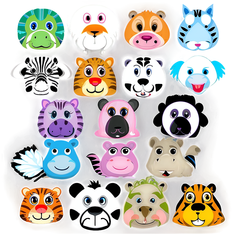 Jungle Animals Characters Png Tfb25 PNG