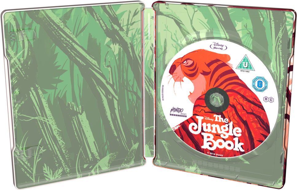 Jungle Book D V D Case Artwork PNG