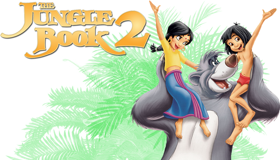 Jungle Book2 Animated Characters Celebration PNG
