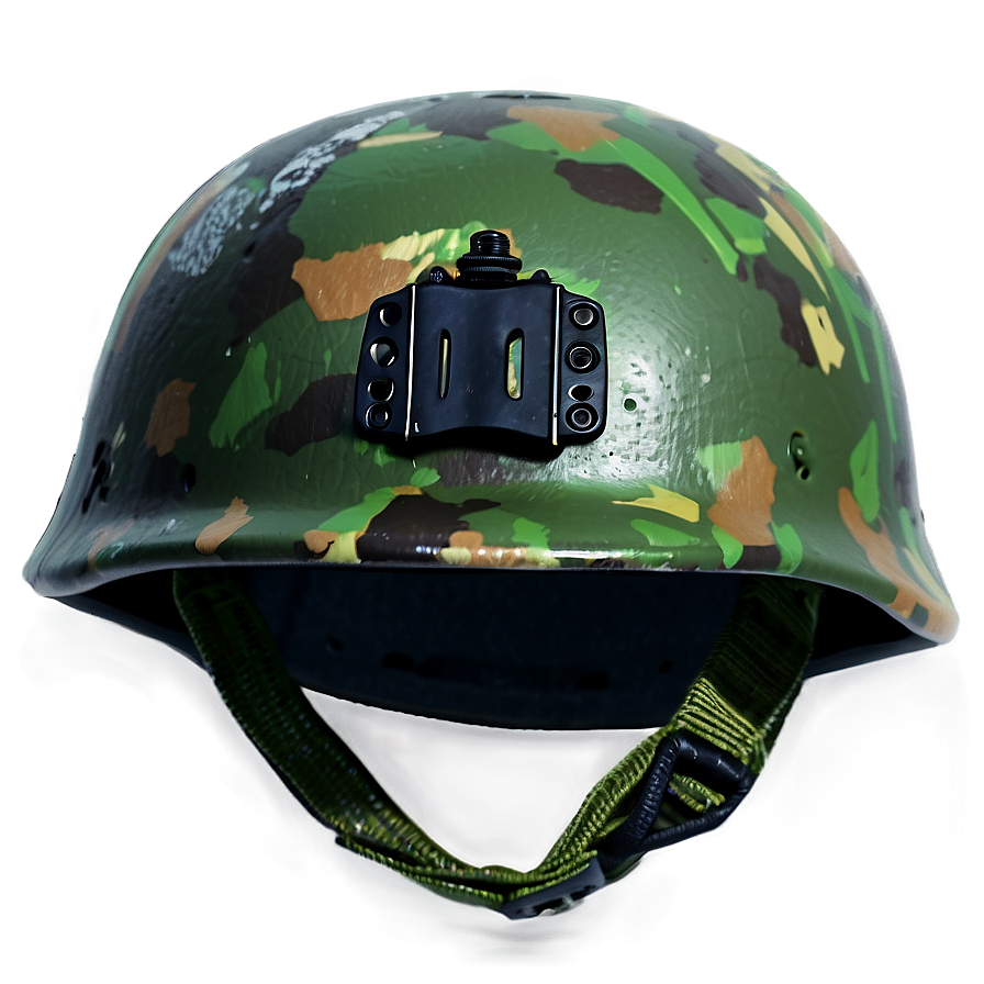 Jungle Camo Soldier Helmet Png 29 PNG