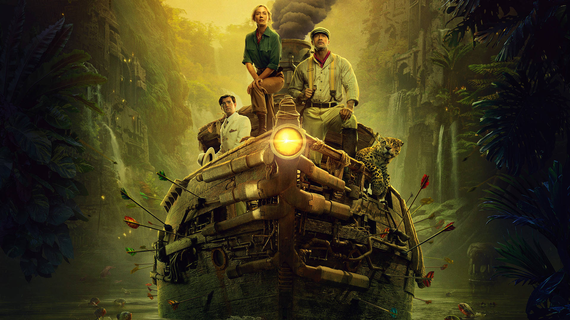 Jungle Cruise 2021 Adventure Film Background