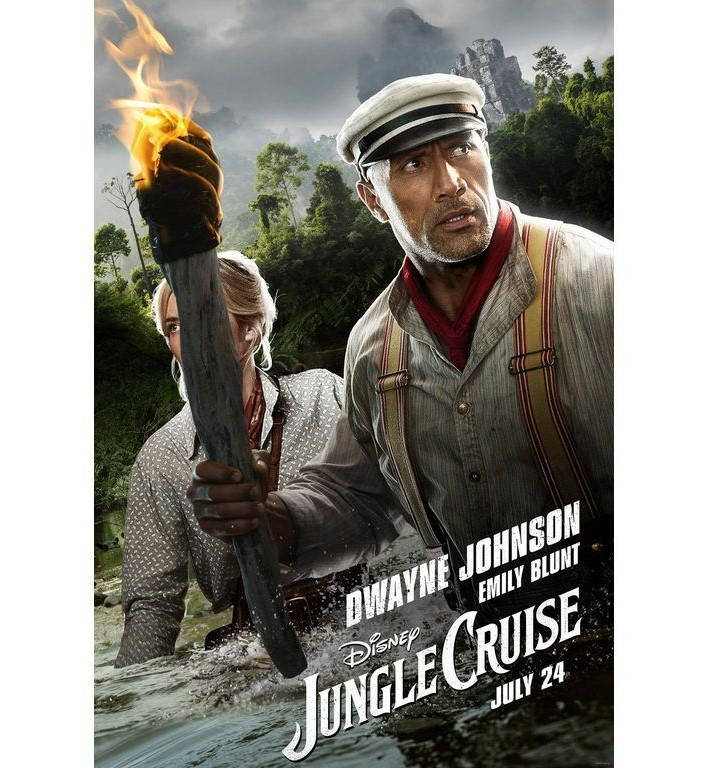 Jungle Cruise 2021 Film Poster Background