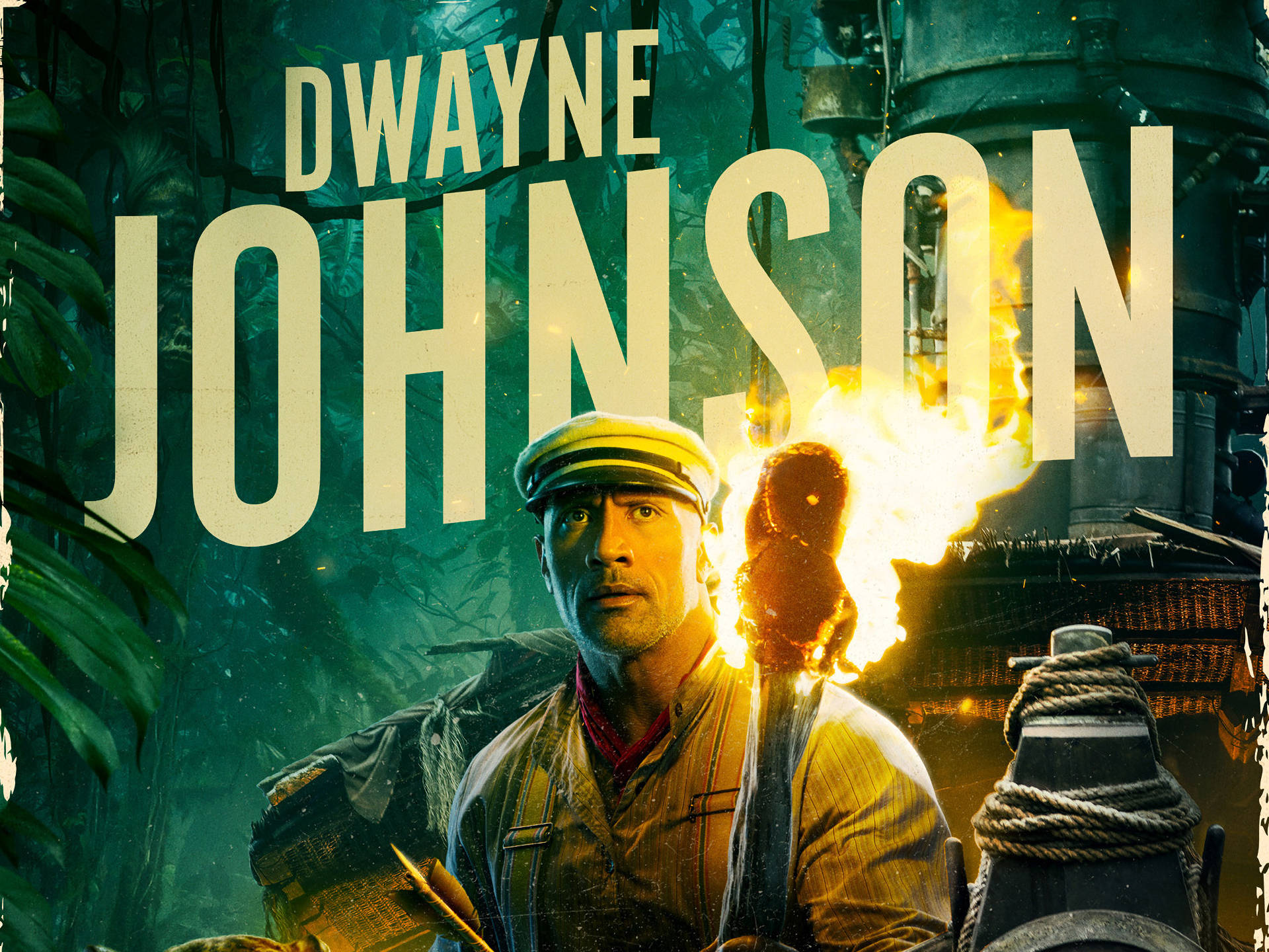 Jungle Cruise Dwayne Johnson Teaser Poster