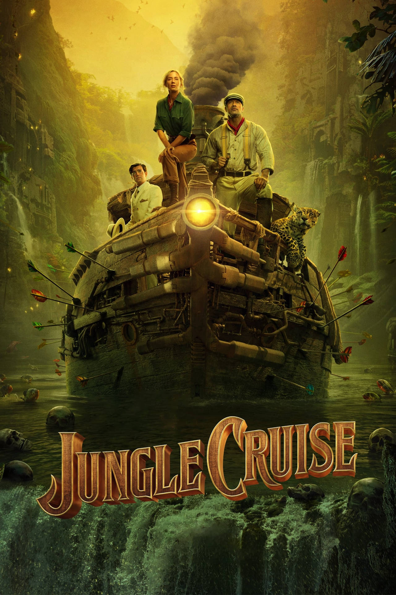 Jungle Cruise Movie Poster Background