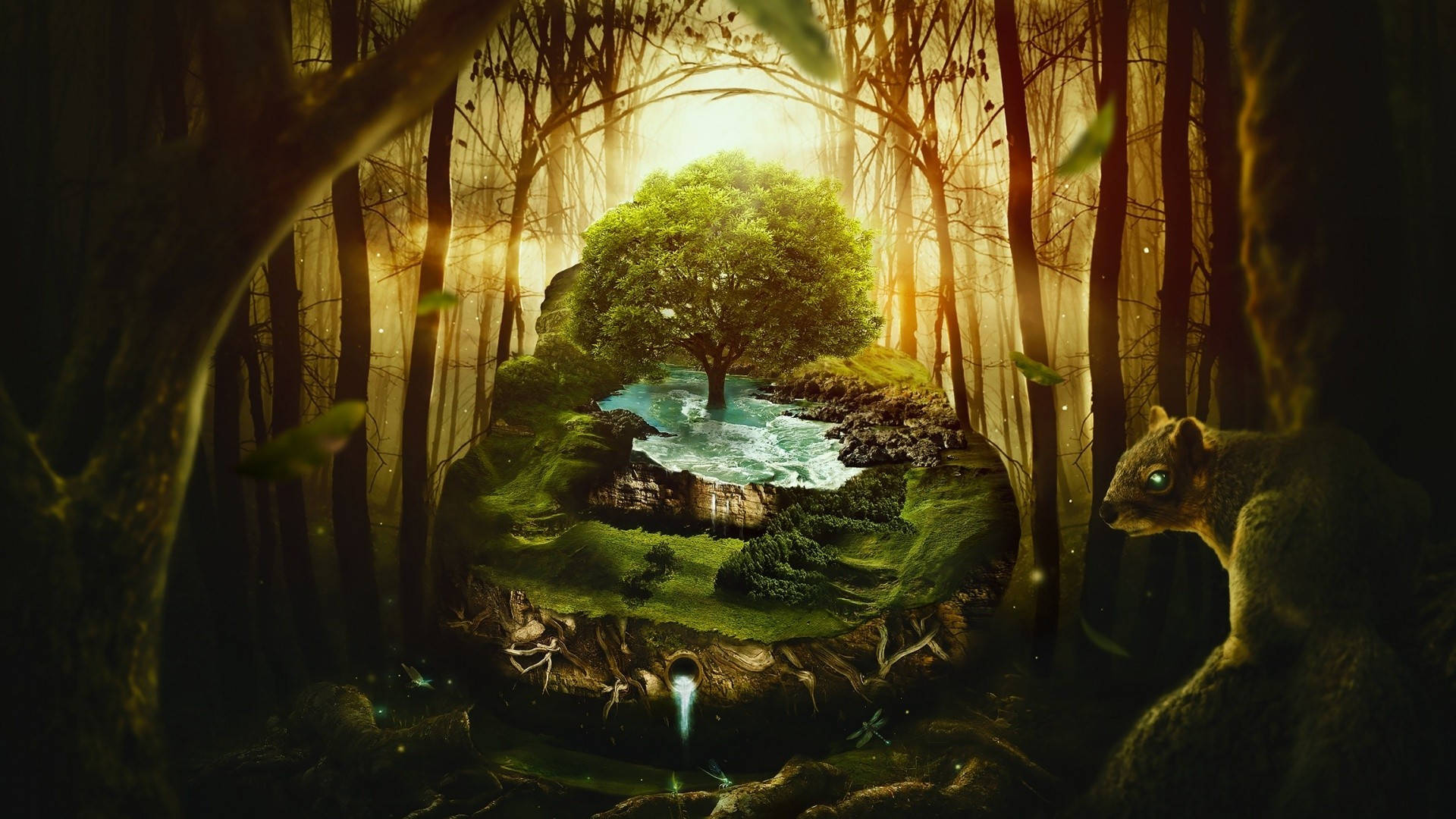 Fantasíade La Selva: Vida Salvaje Fondo de pantalla