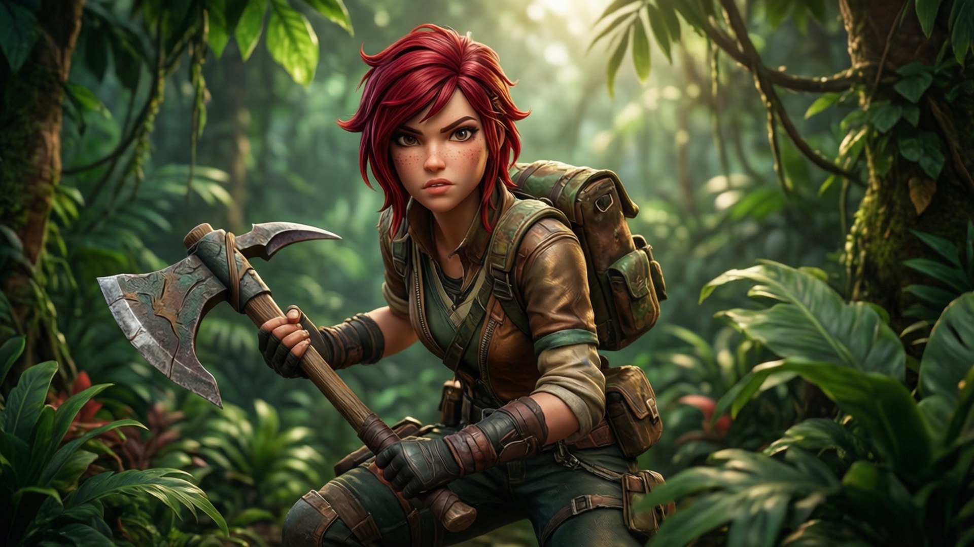 Jungle Patrol Ruby Achtergronden