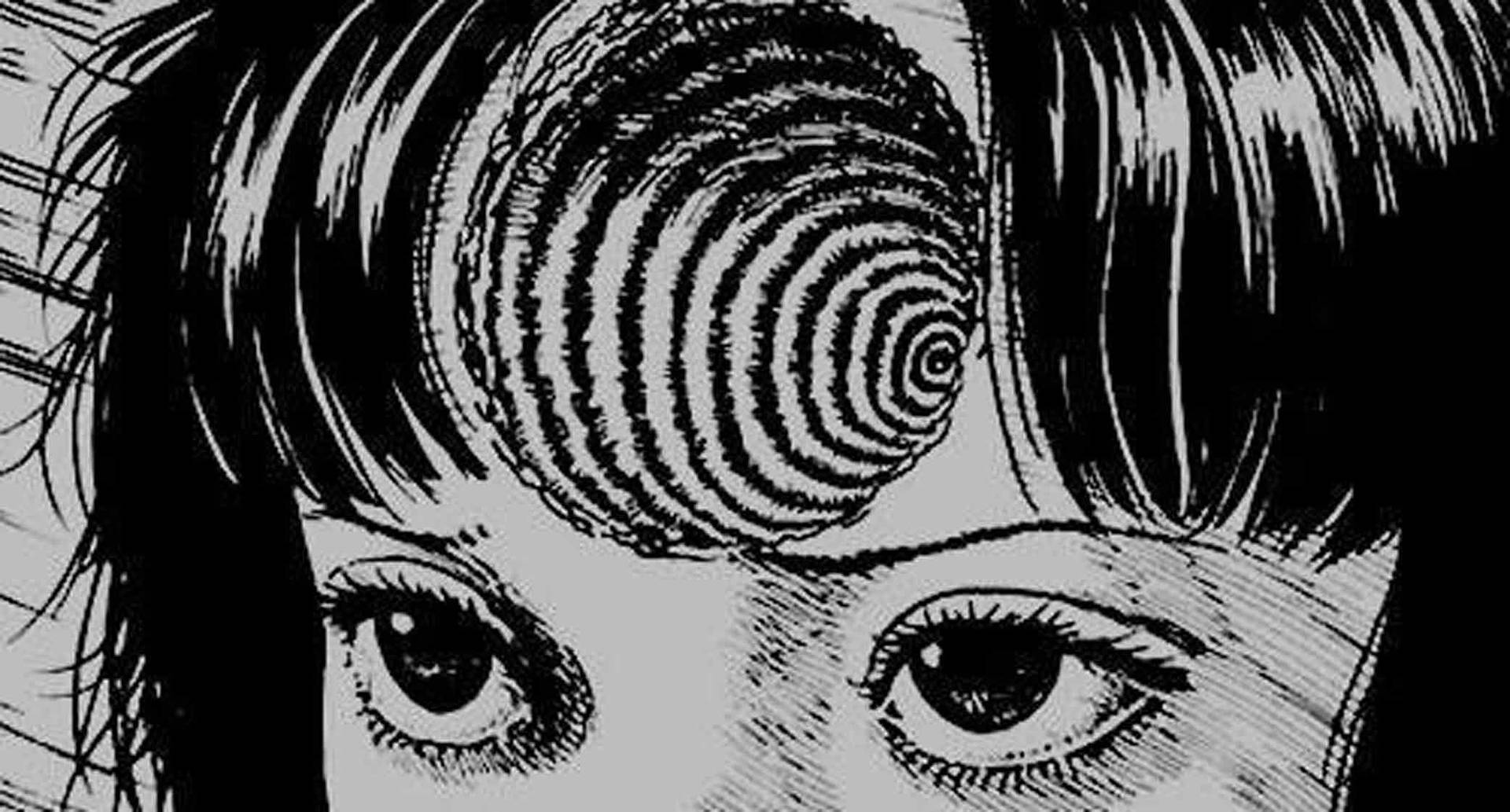 Junji Ito Forehead Black Hole Wallpaper