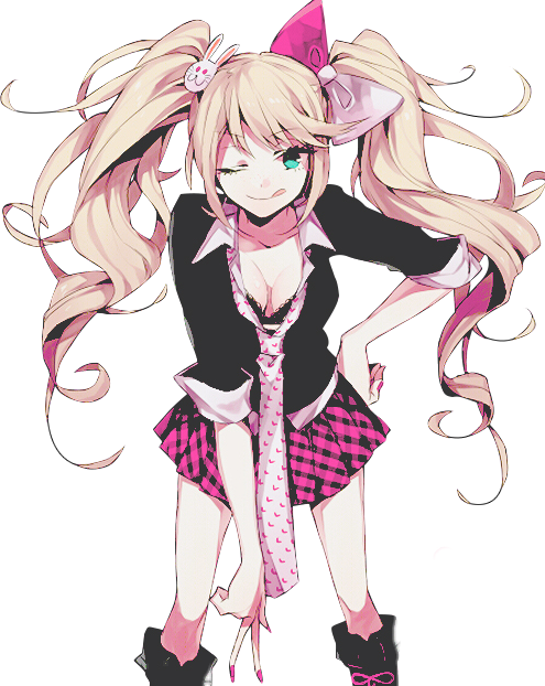 Junko Enoshima Anime Artwork PNG