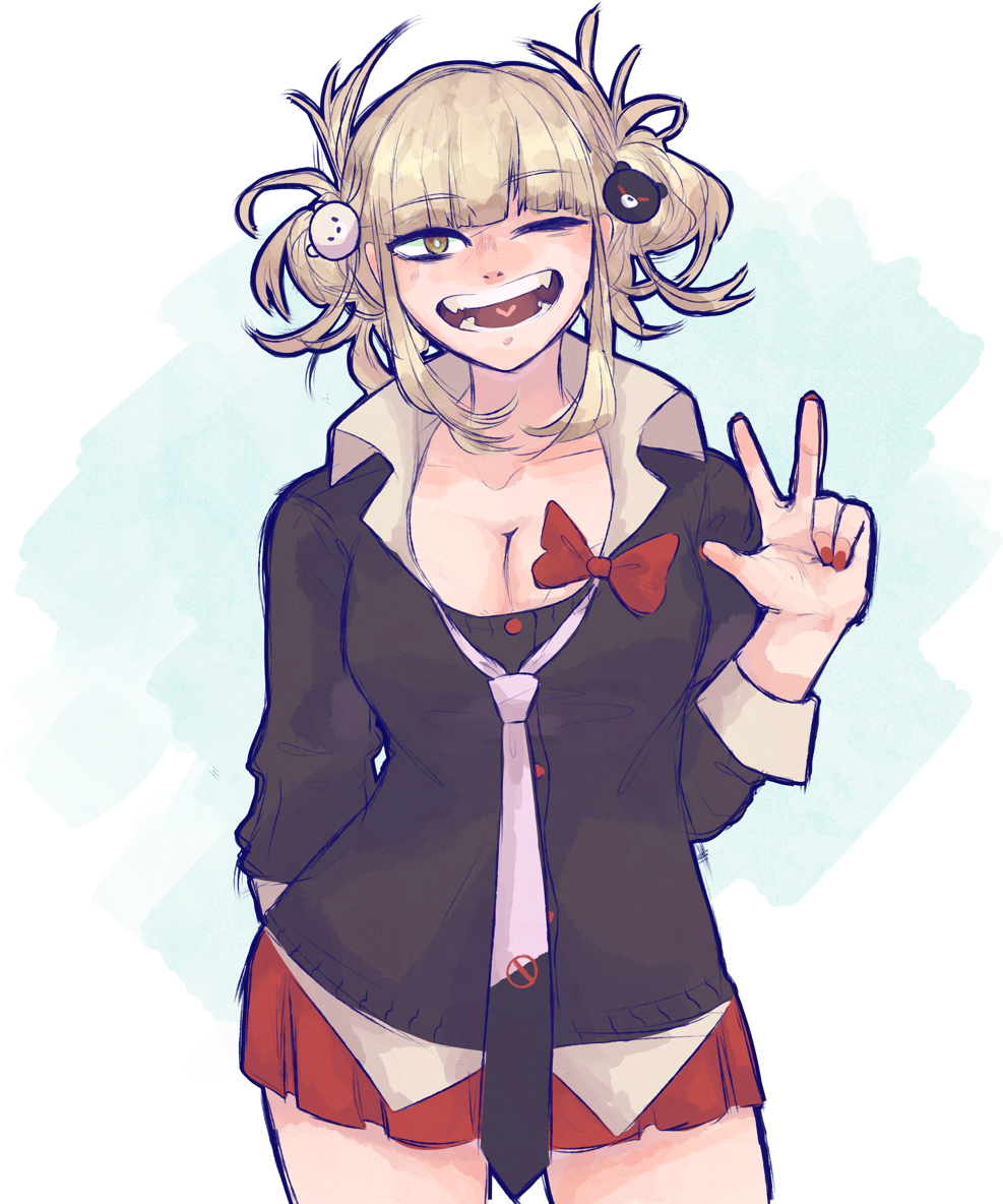 Junko Enoshima Anime Artwork PNG